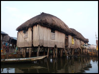 Auf dem Nokoué See in Ganvié, Benin