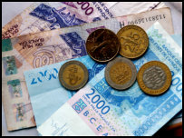 Benins Währung, der Westafrikanische Franc