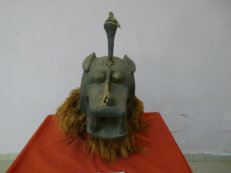 Maske im Nationalmuseum in Ouagadougou