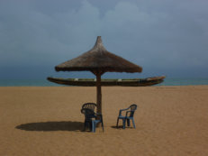 Strand in Benin