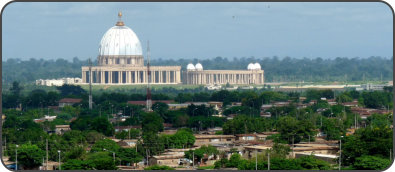 Gigantisch: Basilika von Yamoussoukro