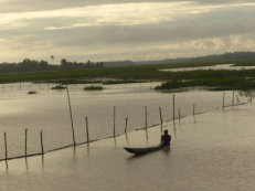 an der Ebrié-Lagune in Grand Bassam