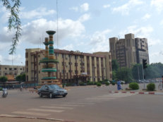 Place des Cinéastes in Ouagadougou