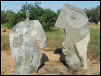 Skulpturenpark in Laongo