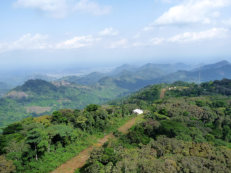 Berglandschaft um Man