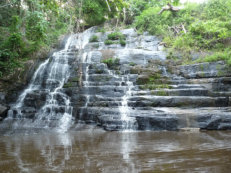 Wasserfall in Man