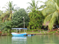 Bootsfahrt auf dem Volta