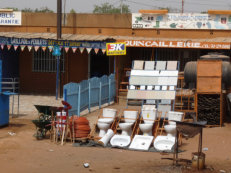 Geschäft in Ouagadougou