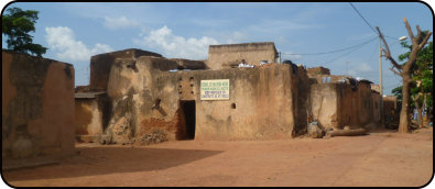 Ältestes Haus in Bobo Dioulasso aus dem 11. Jahrhundert