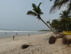 Strandidylle bei Cape Coast