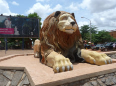 auf der Avenue de la Nation in Ouagadougou