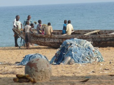 Am Strand von Ouidah