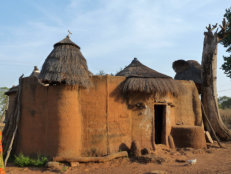 Lehmburg der Somba in Koussoucoingou