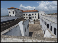 Blick auf Elmina Castle