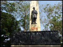 Denkmal für den ersten Präsidenten Roberts in Monrovia