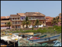 Kolonialgebäude in Bissau