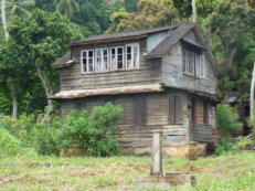 altes Haus in Bathurst, Sierra Leone