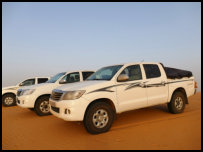 Unsere Fahrzeuge in Mauretanien