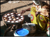 auf dem Montagsmarkt in Djenné