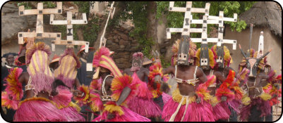 Maskentanz im Dogonland