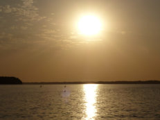 Bootsfahrt auf dem Gambia-Fluss