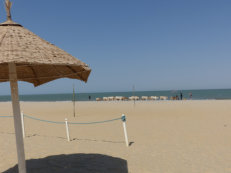 am Strand von Banjul