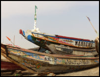 Fischerhafen in Nouakchott