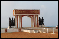 The Gate of No Return in Ouidah, Benin