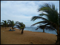 On the beach in Lomé