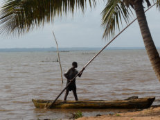 on the banks of Lac Ahémé