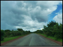 Rain clouds in Burkina Faso