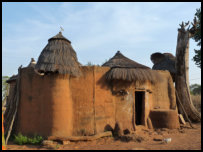 Mud castle of the Somba tribe, Northern Benin