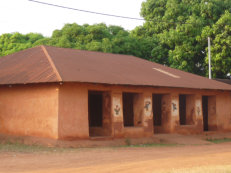 entrance to the royal palaces in Abomey
