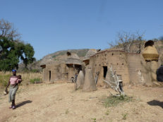 typical castle-like Tamberma dwelling