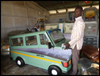 casket shop in Ghana