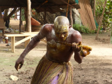 Knife Dance in a village near Lomé