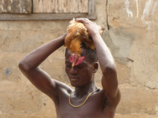 Knife Dance in a village near Lomé