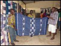 Weavers in Korhogo, Ivory Coast