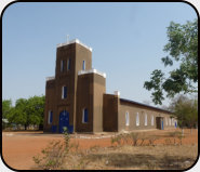 mud cathedral in Navrongo