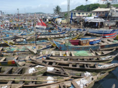 Elmina fishing harbour