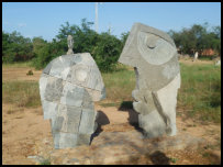 Sculpture Park in Laongo, Burkina Faso