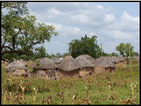 Gondja village on the way to Mole National Park