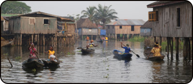 Stilt village of Ganvié, Benin