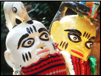 Gelede ceremony in Ouidah, Benin