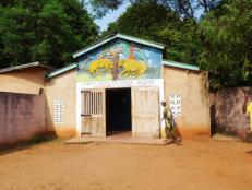 Entrance to the Sacred Forest in Ouidah