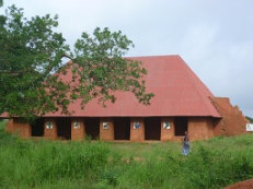 King Houebadjo's palace in Abomey
