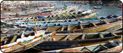 Fishing port of Saint-Louis