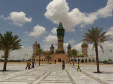 Great Mosque of the Mouride Sufi brotherhood in Touba