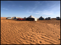 typical Mauretanian tents