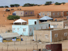 village in South Mauritania